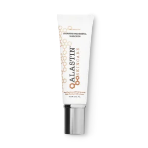 White tube of sunscreen or treatment cream at Glo Derma in Yardley PA